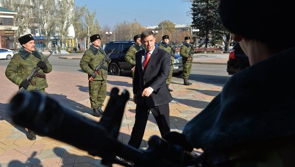 Инаугурация главы ДНР Александра Захарченко