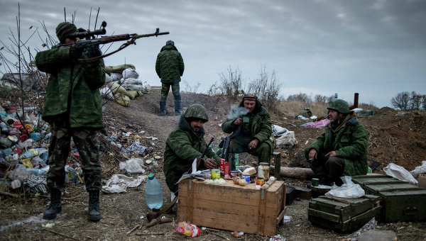 Ополченцы Луганска. Архивное фото