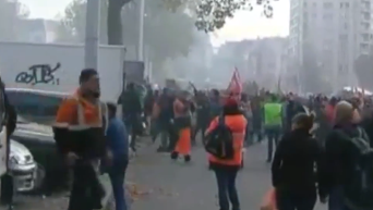 Бельгийцы протестуют против жестких мер экономии
