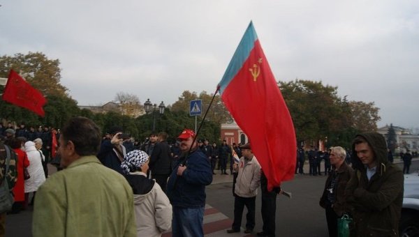 Годовщина Октябрьской революции в Одессе, 7 ноября 2014
