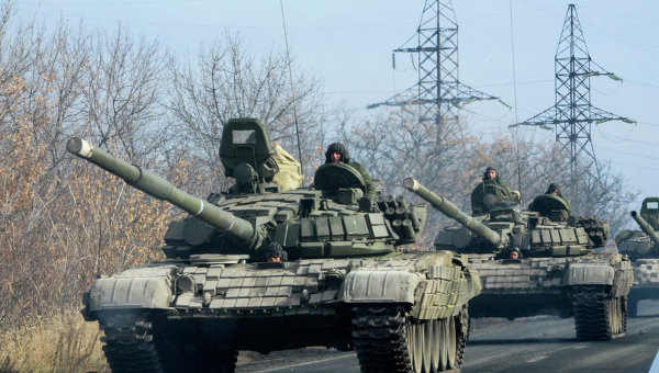 Военная техника в Донецке