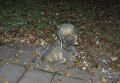 Уничтоженный памятник Ленину