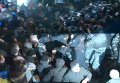 Первые столкновения Евромайдана с Беркутом 1 декабря 2013 года. Видео