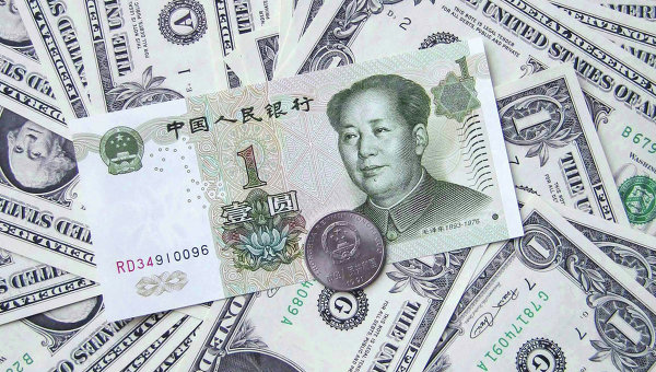 Доллары США. Китайская банкнота