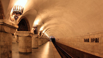 Станция Киевского метрополитена Золотые ворота