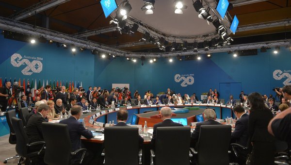 Заседании глав делегаций государств-участников Группы двадцати