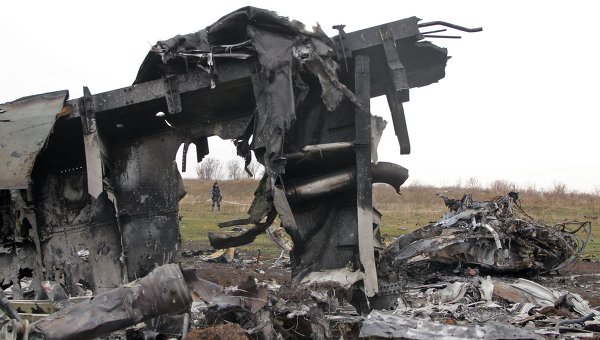 Голландские эксперты на месте крушения Boeing на востоке Украины
