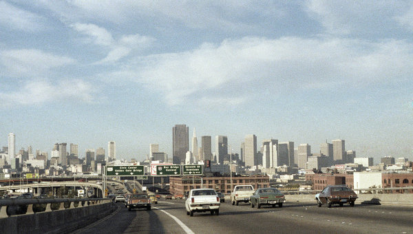 Въезд в Сан-Франциско. Архивное фото