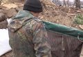 Блиндаж на позициях украинской армии в Донбассе