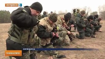 Подготовка новобранцев батальона Донбасс
