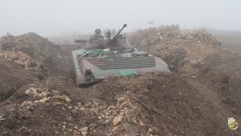 Оборона Дебальцево: расположение 128 горно-пехотной бригады ВСУ. Видео