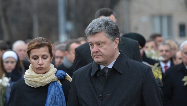 Порошенко принял участие в церемонии памяти жертв Голодомора