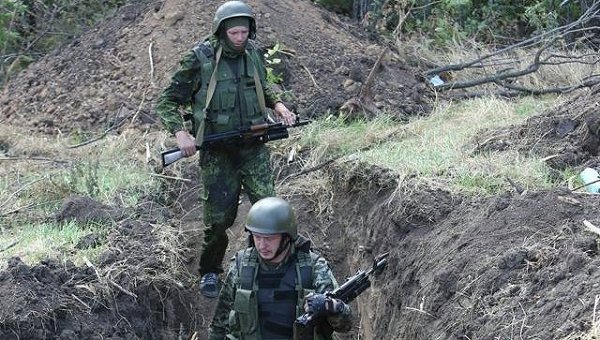 Украинские военные в зоне АТО. Архивное фото