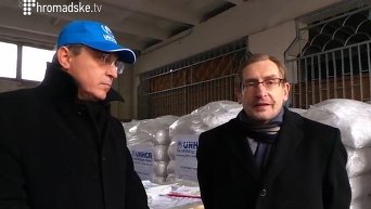 Гуманитарная помощь Украине из Эстонии. Видео.