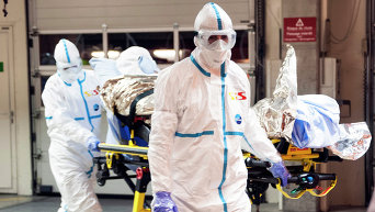 Госпитализация зараженного вирусом Эбола
