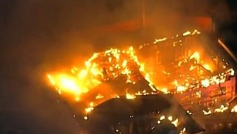 В Фергюсоне горят 15 офисных зданий. Видео