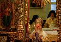 Патриарх Варфоломей I проводит Божественную литургию на Вселенском Патриархате в Стамбуле