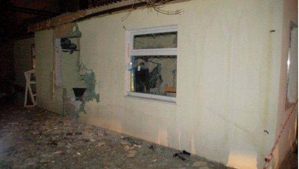Взрыв у магазина Патриот в Одессе