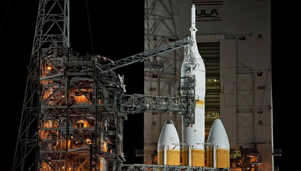 Пуск космического корабля нового поколения Orion. Архивное фото