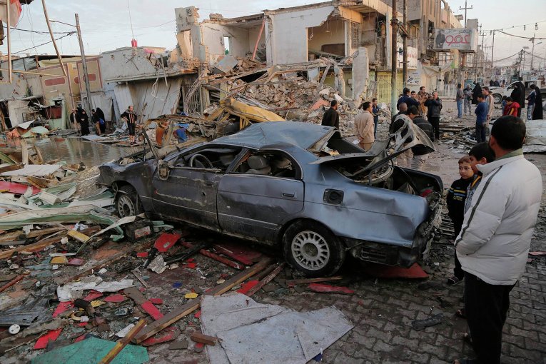 Взрыв заминированного авто в Багдаде