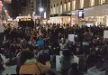 В Нью-Йорке не прекращаются протесты. Видео