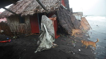 Последствия тайфуна Хагупит на Филиппинах