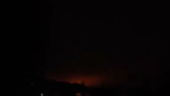 Взрывы в районе аэродрома Краматорска