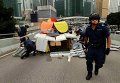 Операция по разбору баррикад в центре Гонконга