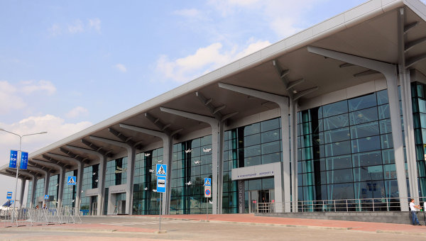Терминал международного аэропорта Харьков. Архивное фото