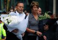 Тони Эбботт с женой на мероприятиях по почтению памяти погибших в Сиднее