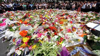 Мероприятия по почтению памяти погибших в Сиднее