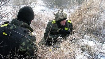 Занятия по восстановлению боеспособности подразделений высокомобильных десантных войск ВСУ