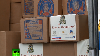 Десятый российский гуманитарный конвой прибыл в Донбасс