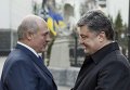 Переговоры президента Украины Петра Порошенко и президента Республики Беларусь Александра Лукашенко, в Киеве