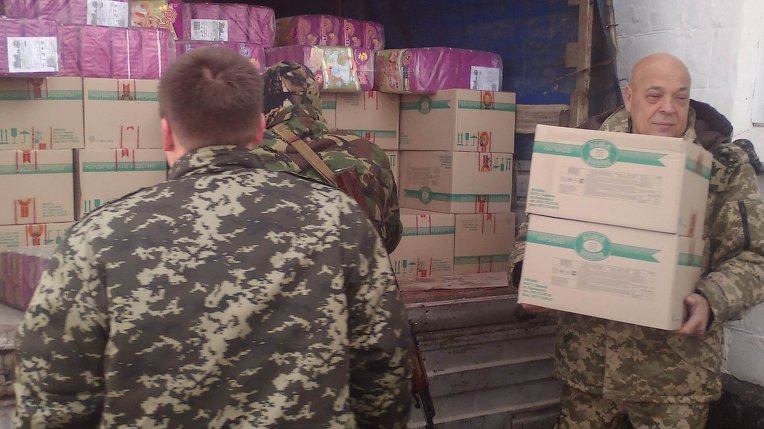 Геннадий Москаль и гуманитарная помощь для Крымского Луганской области