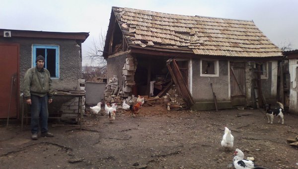 Ситуация в Крымском Луганской области. Архивное фото