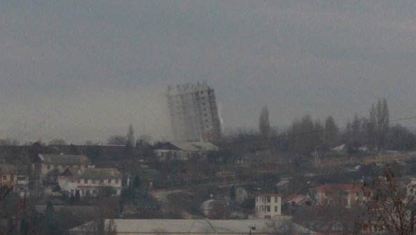 Снос многоэтажки в Севастополе