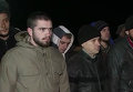 Встреча Порошенко с освобожденным силовиками