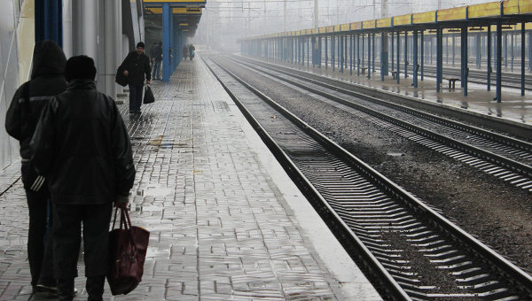 Ситуация на железнодорожном вокзале Симферополя