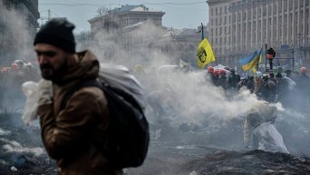 Протесты на Майдане. Архивное фото