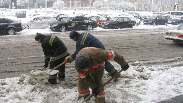 Очистка улично-дорожной сети от снега