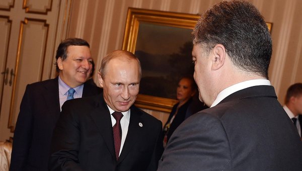 Встреча Порошенко и Путина в Милане