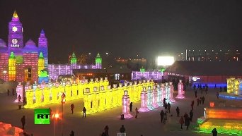 В Китае открылся международный фестиваль снега и льда