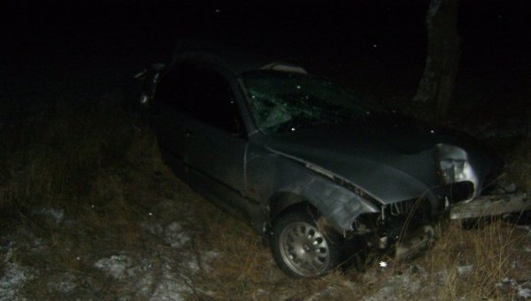 Авария BMW в Херсонской области