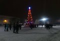 Попытка сноса памятника Ленину в Славянске