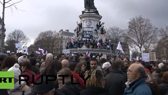 Марш Единства в Париже