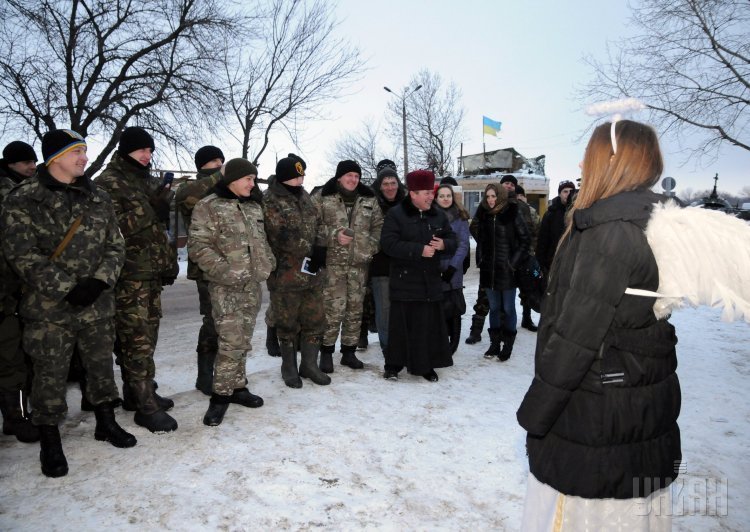 Студенты Львовского католического университета показали вертеп в Краматорске