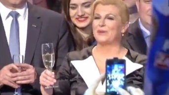 Президентом Хорватии впервые стала женщина. Видео