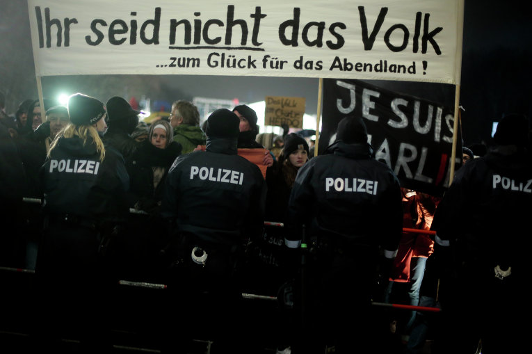 Акции протеста в Германии