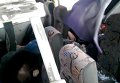 Расстрелянный автобус под Волновахой